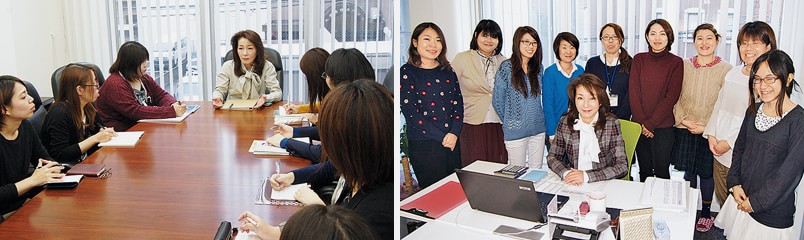 女性の働き方を考える会の風景